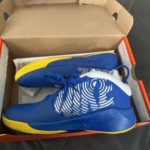Brand new! Nike Team Hustle D 9 Curry Basketball Sneakers Size 6Y